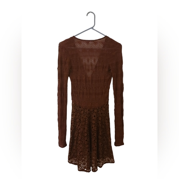 Free People Intimately All Lace Dress Red/Purple Size Extra Small - Picture 5 of 6